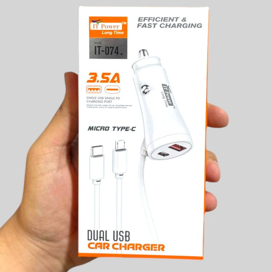 Car Charger 2 in 1